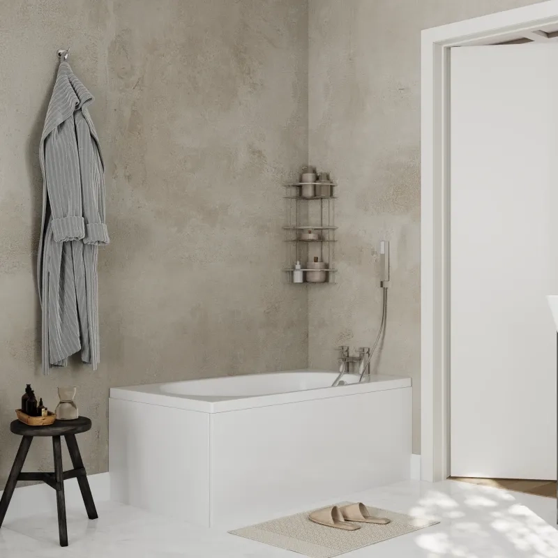 Petite 1300 x 700 Straight Bath