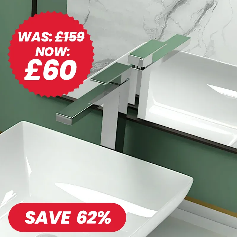 Slade Tall Basin Tap with Optional Waste