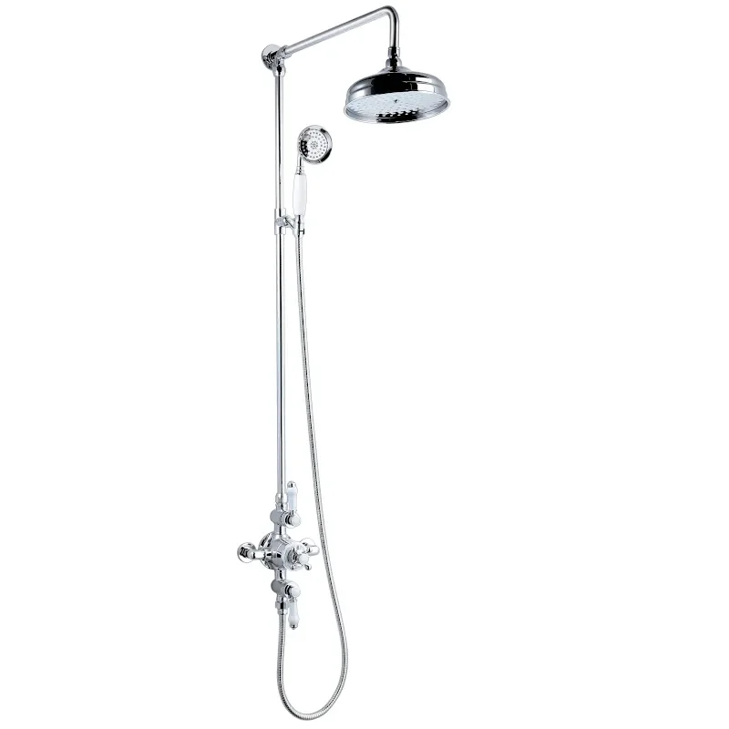 Extra Product Image For Wye Trad Round Shower Kit 1