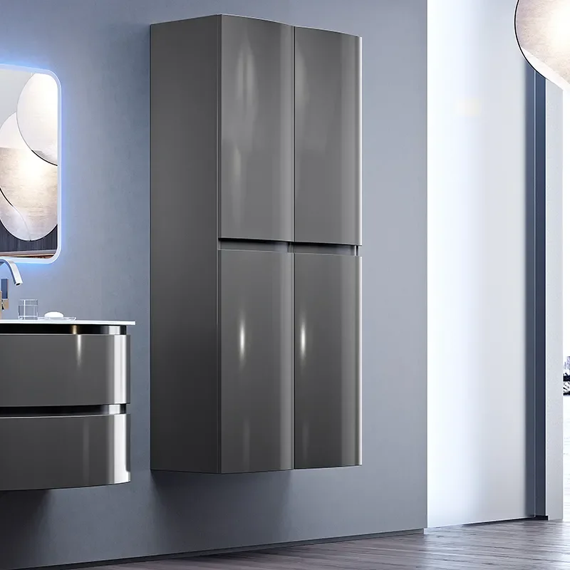 baden haus vague 1700 grey gloss double tallboy