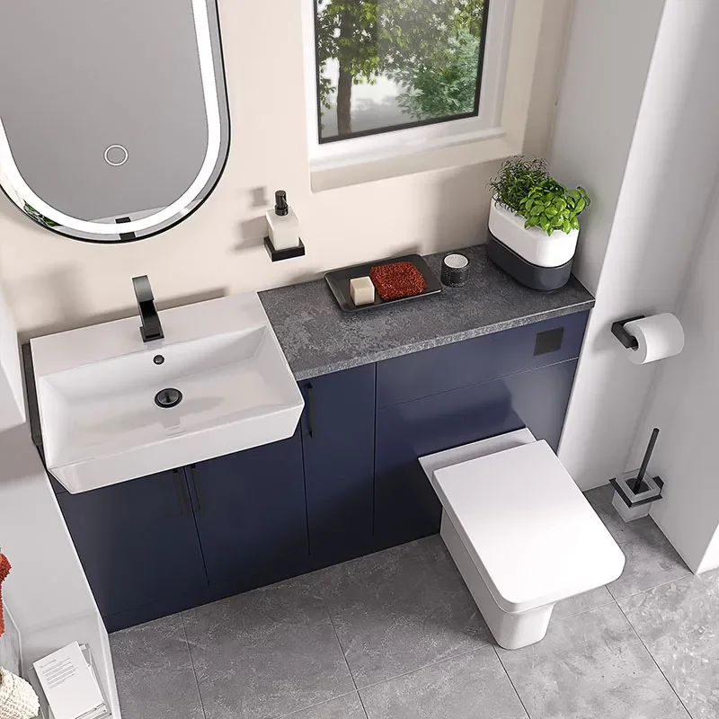 oliver black 1300 navy blue furniture suite