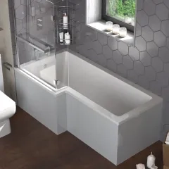 Ashford Grey L Shape Bath Panel