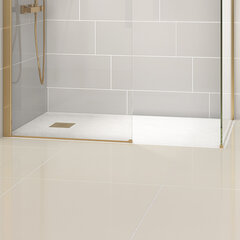 alan 1800 x 800 rectangular white slate tray 26mm
