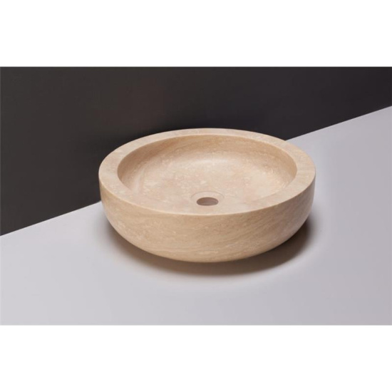 Forzalaqua Verona Natural Stone Countertop Basin Travertine