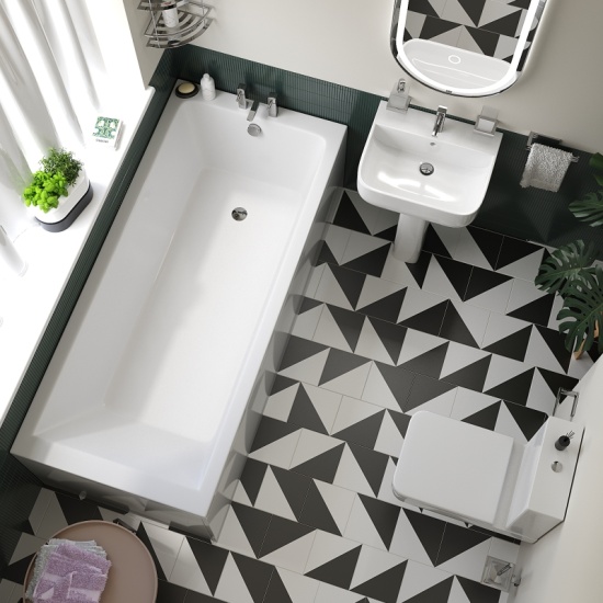 Laguna Square Design Bathroom Suite