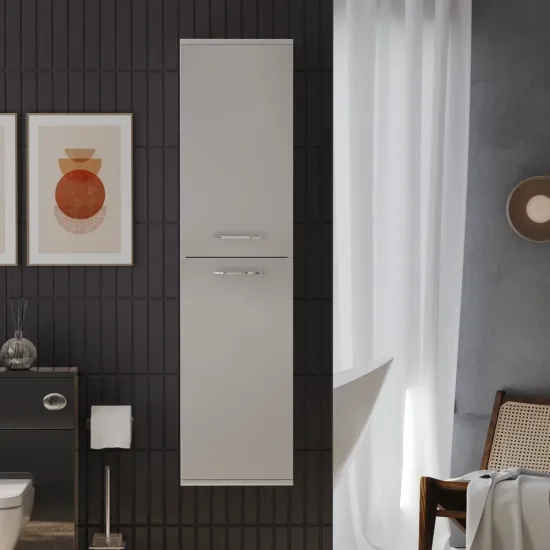 Patello Tall Boy Storage White