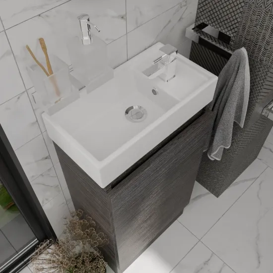 Hacienda 410 Suite Floor Vanity Unit and BTW