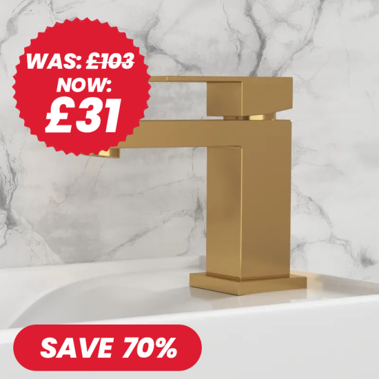 BC Gold Mini Basin Tap with Waste