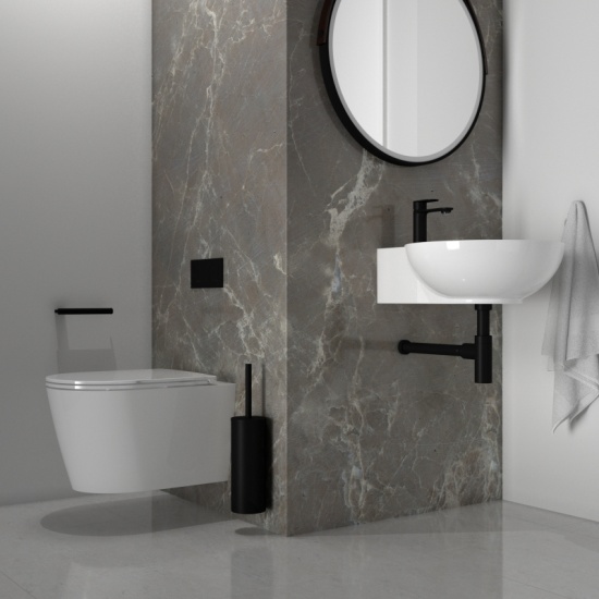Extra Product Image For Tesla Wall Hung Basin And Toilet Niagra Taps 1