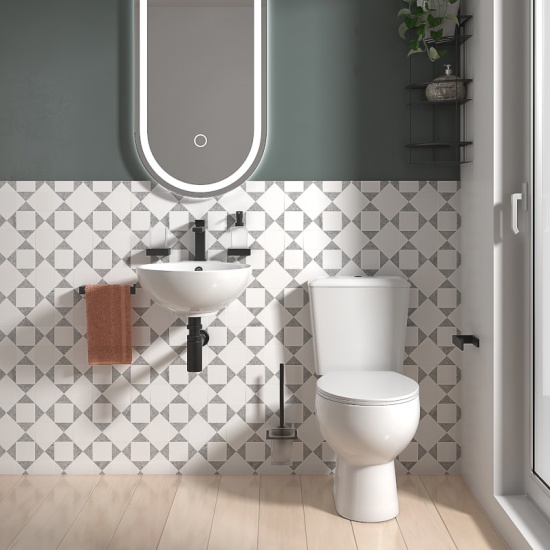 Tesla Cloakroom Suite Black