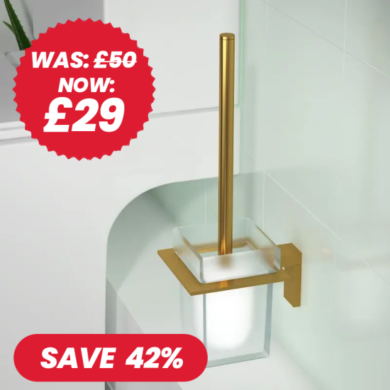 BC Gold Toilet Brush Holder