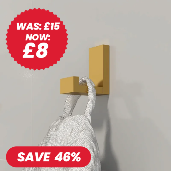 BC Gold Robe Hook