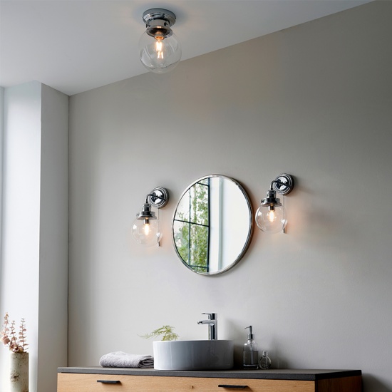 Juneau Flush Ceiling LED Light 1 Bulb