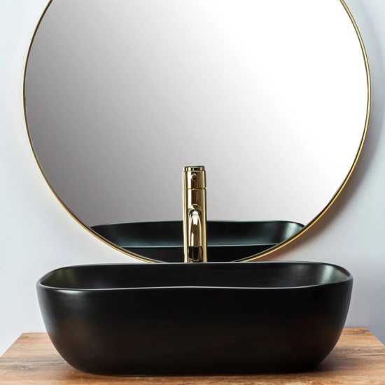 Bodine Matt Black Countertop Sink