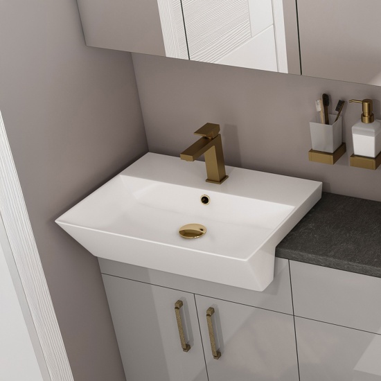 oliver gold 1700 fitted furniture with mirror cabinets