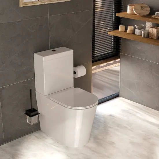 Product Image for Alani Black Shower Suite: 1200 Oak Vanity Unit with Black Basin 5