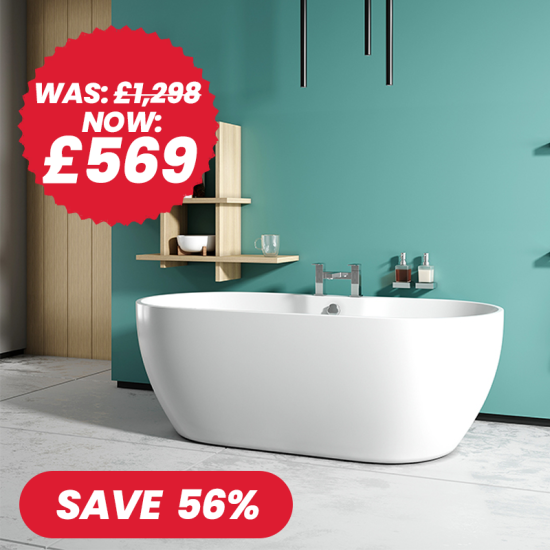 alani 1700 freestanding bath