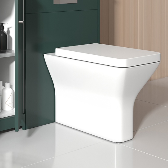 oliver chrome 1500 matt green vanity and toilet package