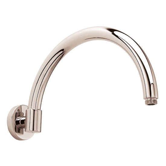 bayswater victrion nickel 12 inch shower head | ceiling or wall mounted