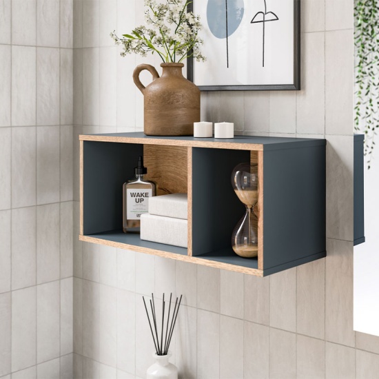 pelipal 6915 500mm cloakroom wall hung right hand vanity unit with worktop & round countertop basin (optional mirror, wall cabinet and shelves)