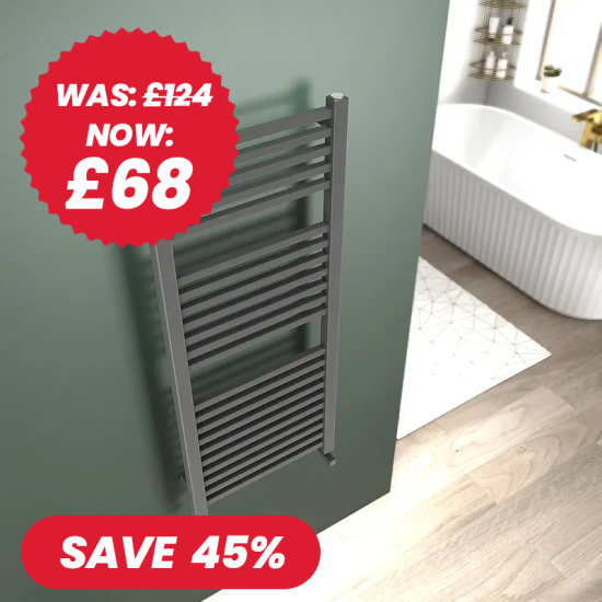 sonix anthracite radiator 1200 x 500