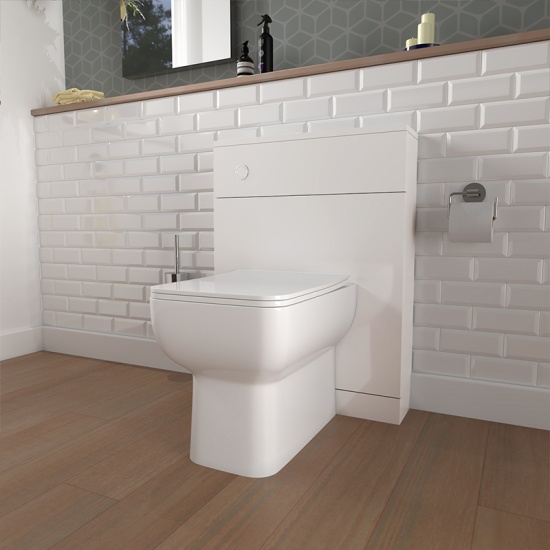 Ashford 800 White Basin Unit BTW Toilet