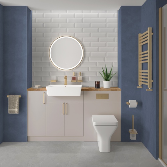 oliver cashmere 1500 sink unit with wc toilet complete suite
