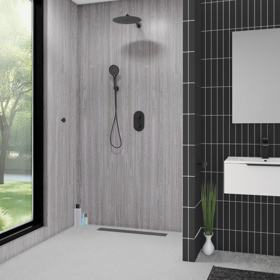 perform panel wet wall clear splendour various sizes square edge or nu-lock