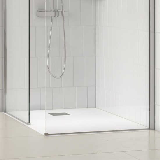radiant 2000 walkin corner shower enclosure black tray