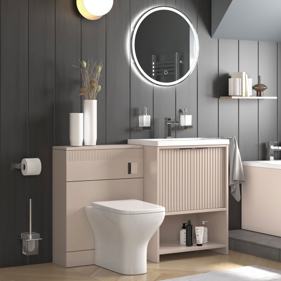 jasmine cashmere suite 600 basin unit wc toilet bath
