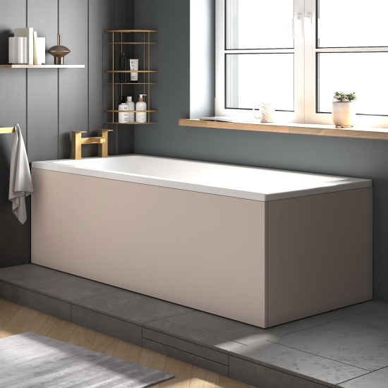 jasmine 600mm cashmere floorstanding vanity unit