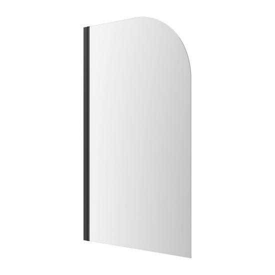 jasmine black 1000mm vanity unit with black handles, btw toilet unit and 1700 & 1800mm bath