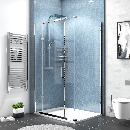 jasmine corner shower suite with cashmere 1000mm vanity unit wc toilet unit chrome
