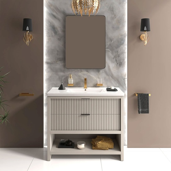 jasmine corner shower suite with cashmere 1000mm vanity unit wc toilet unit gold