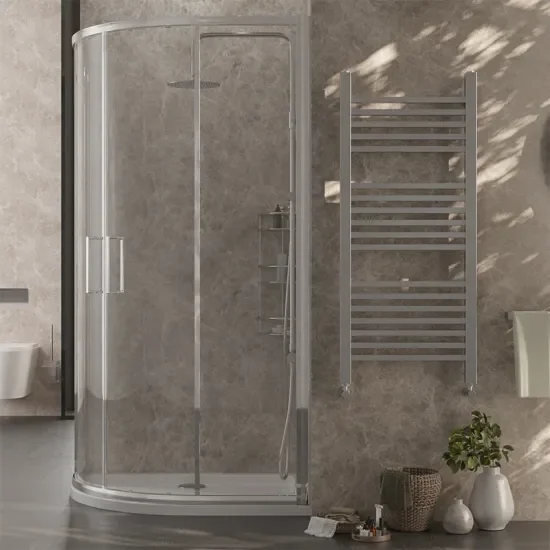 Radiant Deluxe Offset Quadrant 1000 x 800mm Shower Enclosure (Chrome Profiles, 1900mm Height) 3