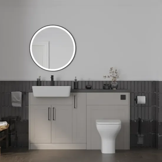 Oliver 1400 Cashmere Shaker Fitted Furniture