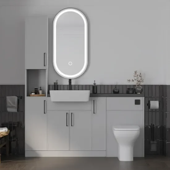 Oliver Dust Grey 1600 Slim Shaker Fitted Furniture