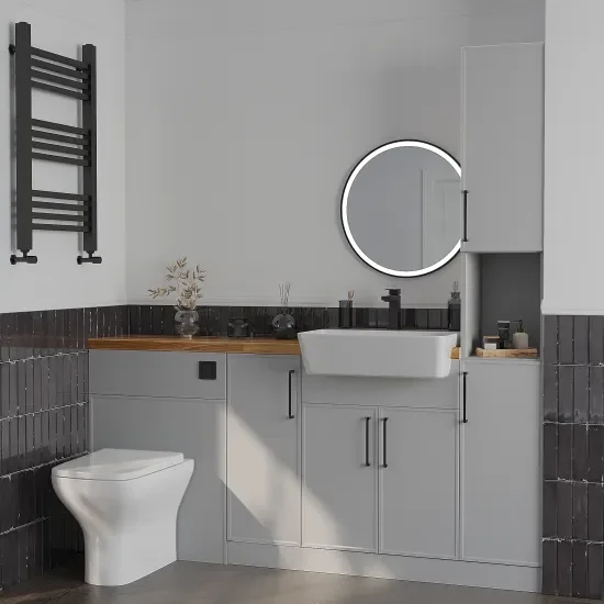 Oliver Dust Grey 1600 Slim Shaker Fitted Furniture