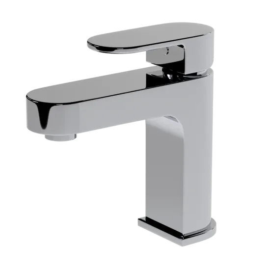 Virgo Modern Basin Mixer Tap With Click Waste