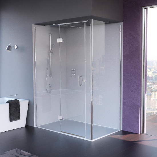 Matki Illusion Shower Door Corner Side Panel 1200 800 ICT