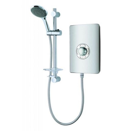 Elegance Electric Shower 9.5kW metallic and chrome
