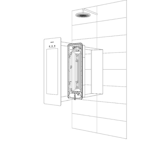Product Image for Small Sand White Infrared & UV Shower Therapy Light - Sunshower Plus