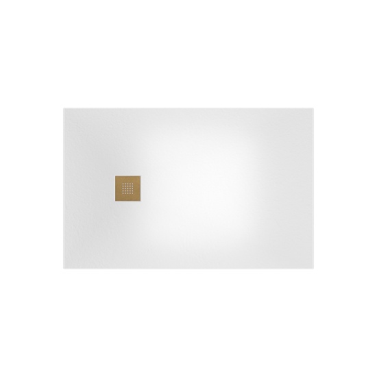 alan 1800 x 800 rectangular white slate effect 26m shower tray