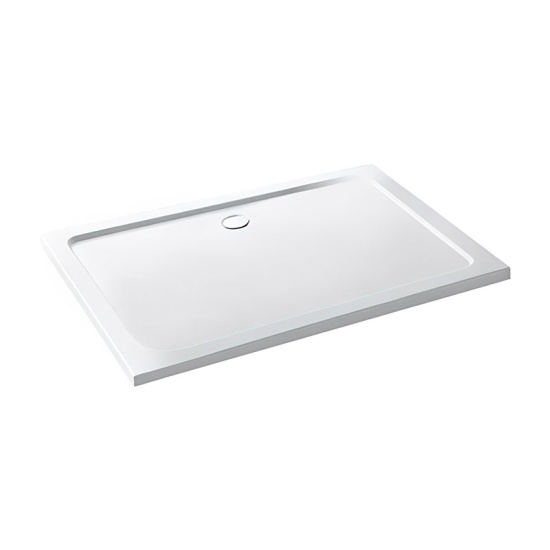 Extra Product Image For Volente Rectangle Tray Acrylic Top Sheet On Top Of Stone Resin Bathroom City 1
