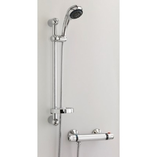 BC EXPOSED VALVE, SHOWER HEAD AND RISER KIT
