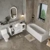 Sonix White 890 Bath Suite