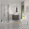 Extra Product Image For Sonix Grey Wall Hung Bathroom Unit 1