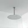 Tweed 2 Outlet Ceiling Shower Set Head Handset Slider