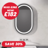 BC Capsule Silver LED Mirror