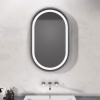 BC Capsule Silver LED Mirror